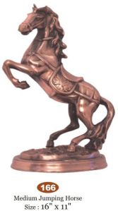 Brass Horse Statue