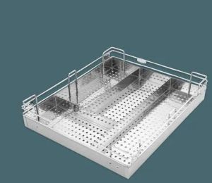 Rectangular Stainless Steel Kitchen Basket