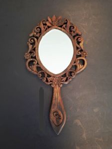 Wooden Mirror