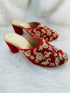 embroidery sandals