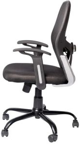 Fabric Mid Back Rotatable Office Chair