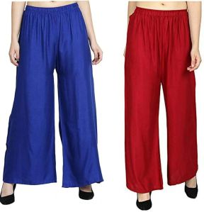 Ladies Plain Palazzo Pants