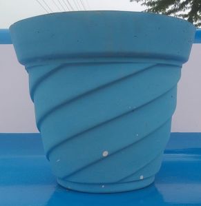 16 Inch Round Cement Pot