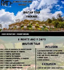 bhutan tour packages