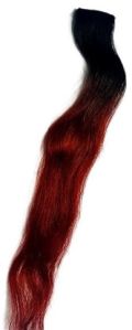 One Clip Human Hair Extensions 22 Inches