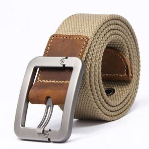 Mens Canvas Belt