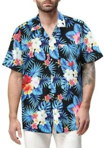 Mens Colorful Hawaiian Shirt