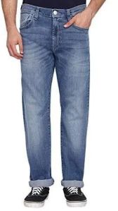 Mens Relaxed Fit Denim Jeans