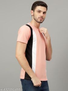 Long Striped Peach Tshirt