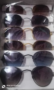 male panto round sunglasses