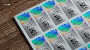 Custom hologram labels