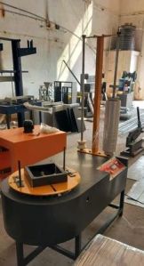 Carton box wrapping machine