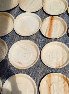 10 inch round Areca Plates