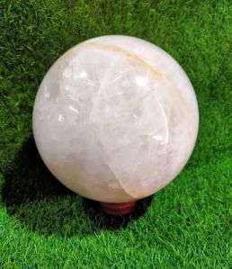 Fire Quartz Stone Sphere