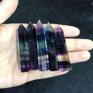 Fluorite Stone Healing Wand