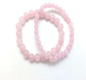 Rose Quartz Beaded Bracelet