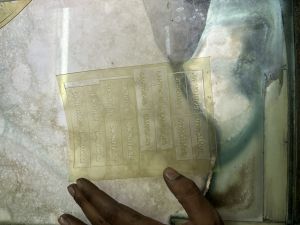 water wash photopolymer plates