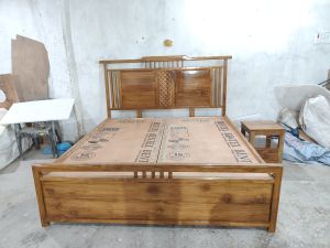 Wooden Double Bed