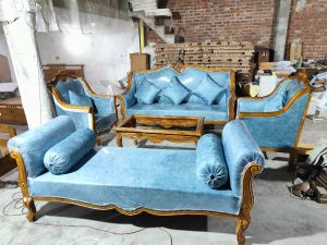 Wooden Sofa Set