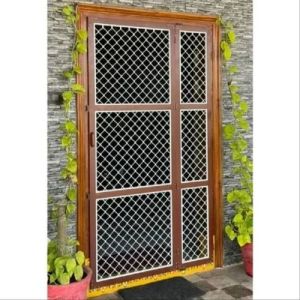 Aluminium mosquito mesh door