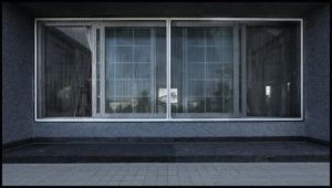 Aluminum Pleated Mesh Window
