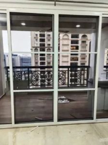 Balcony Aluminium Sliding Mesh Door