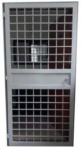 Mild Steel Powder Coated Mesh Door