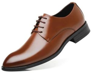 Mens Brown Softy Leather Shoes