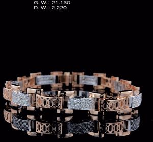 GBR047 Diamond Gents Bracelets