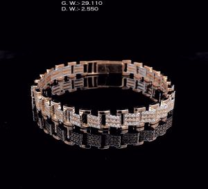 GBR048 Diamond Gents Bracelets