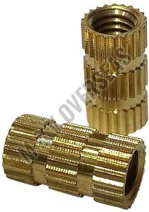 brass knurling insert