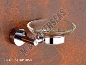 MV 001 Brass Glass Soap Dish