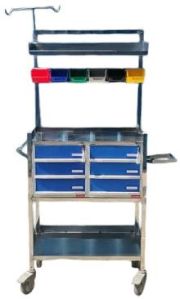 Hospital Crash Cart Trolley