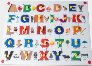 TE-15 A To Z Capital Alphabet Letters With Pictures