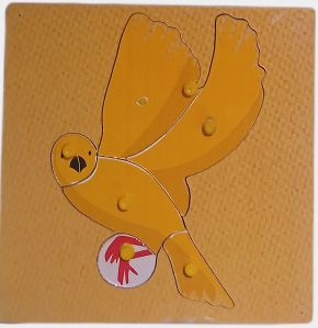 Wooden Bird Puzzle