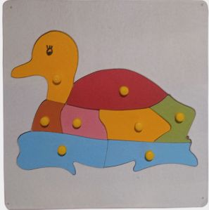 Wooden Swan Puzzle