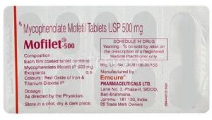 500mg Mofilet Tablets