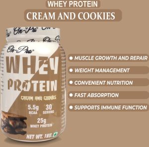 WHEY PROTEIN CREAM & COOKIES POWDER