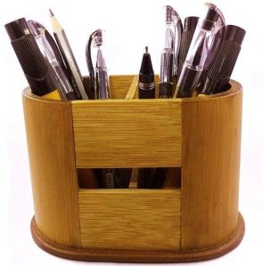 Bamboo Pen Holder