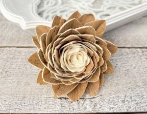 Brown Sola Wood Flower