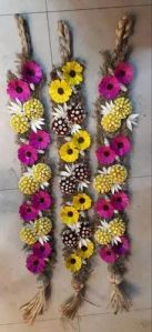 3 Feet Sola Wood Flower Toran