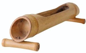 Bamboo Mobile Stand with Pen Holder