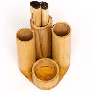 Bamboo Pen Holder