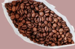 Brown Robusta Coffee Beans