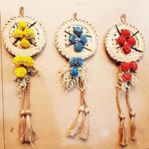 Decorative Sola Flower Door Hanging Bandhanwar