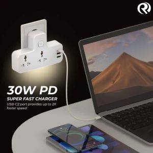 Robotek 65 watt AC-203 Multi Plug adaptor