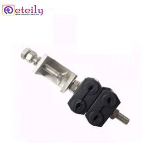 customized Stainless Steel 304 Double Cable Clamp With Rubber Inserts Feeder Cable