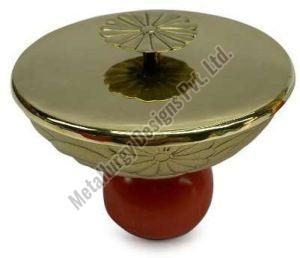 Golden & Red Incense Burner