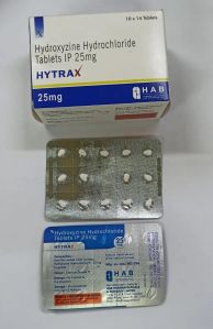 Hytrax Hydroxyzine Hydrochloride Tablets 25 Mg