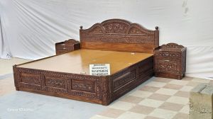 Wooden Double Bed